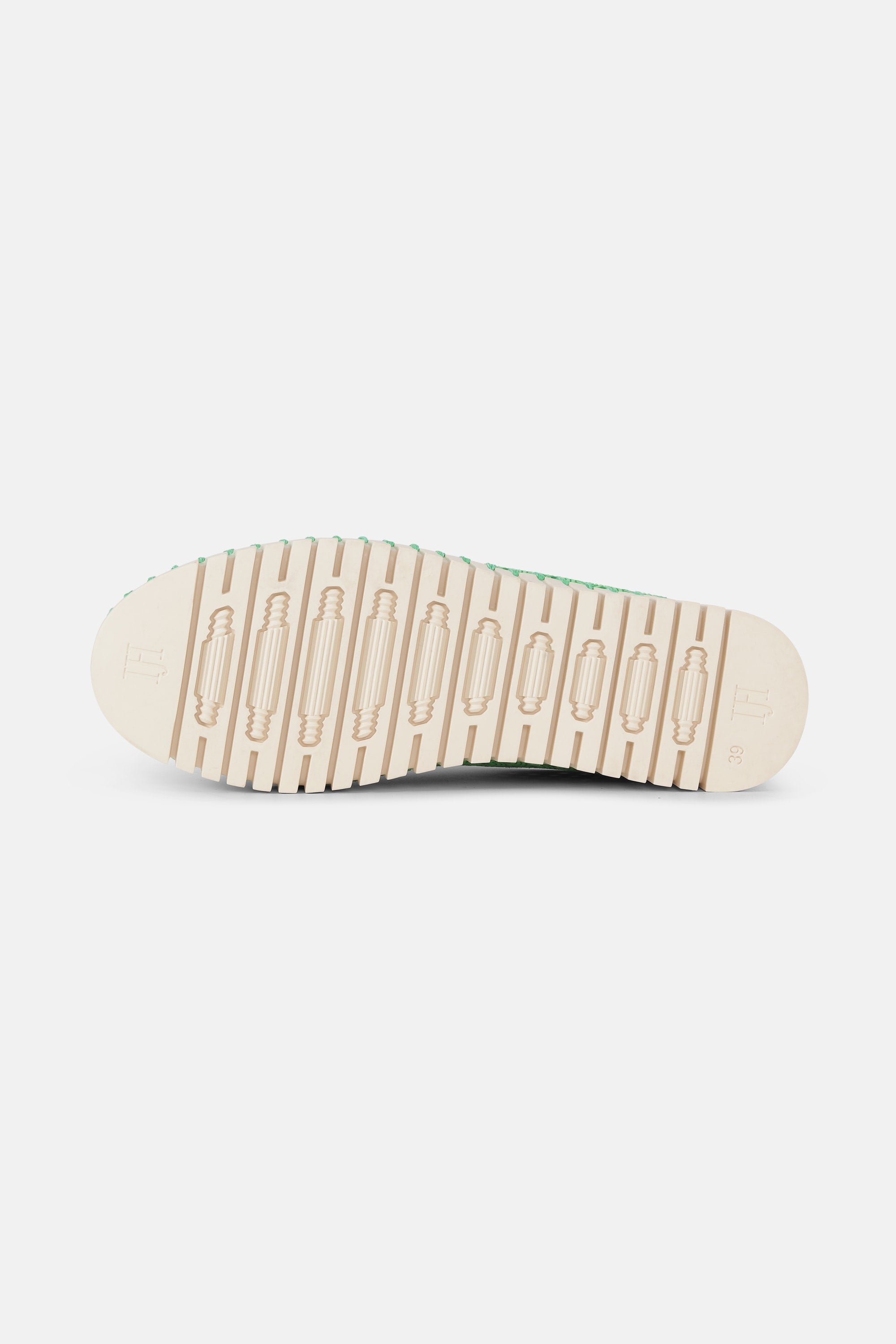 Platform Tulip Sko - Bright Green